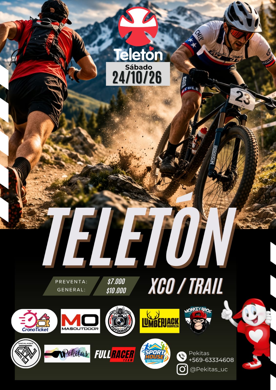 Afiche TELETÓN 2026 - XCO